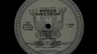 Paradox - Now's The Time (Spago Vibe)