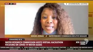 Ms Khosi Jonas speaks to Newzroom Afrika on the WRC Covid19 Water and Sanitation Virtual Hackathon