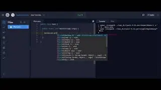 How to print in Java