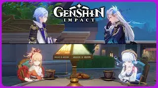 All secret conversations after Day 1 - Roses and Muskets event - Genshin Impact 4.3