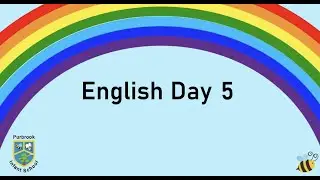 English Day 5 - Warnings