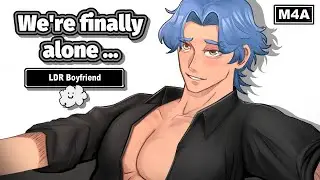 Finally Alone together with your Cute Golden Retriever Boyfriend (LDR)(x Listener) | M4A ASMR RP