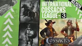 Казаки 3 Cossacks 3 ICL 3 Astemio vs JIuc; Young vs rsngsn; + немного пивного рейтинга