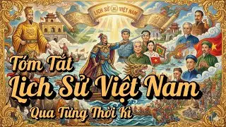 Tóm tắt Lịch Sử Việt Nam qua các thời kì