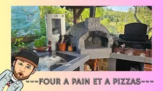 Je Fabrique mon Four à Pain et à Pizzas dans le jardin! Et je me regale comme jamais😋😋😋