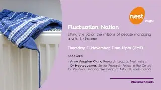 Fluctuation Nation - lifting the lid on the millions of people managing a volatile income