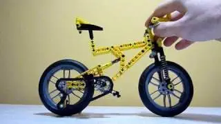 Lego Technic Bicycle - MTB Moc - Yellow