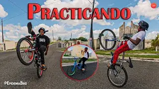 PRACTICING / Check out what happened at the cemetery with our bikes!