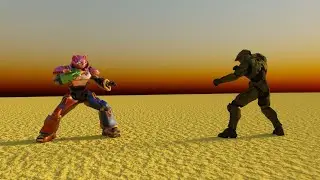 Master Chief Vs Mech