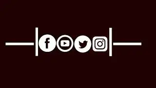Black Screen facebook Youtube Twitter Instagram video2022