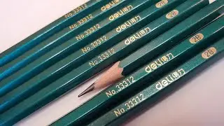 Deli No. 33312 Writing Pencils: A New Pencil Review