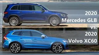2020 Mercedes GLB vs 2020 Volvo XC60 (technical comparison)