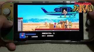 Double Dragon 4 on Zelda Edition Nintendo Switch OLED