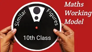 Maths Working Model on Similar Figures Class 10 | Maths Working Model for class 10 | Maths Project