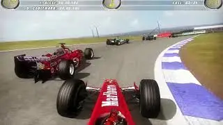 Őrült F1-2004 CUP Első boxkiállásig :) Billenytűzettel,(Csak) Kipörgésgátló támogatással....