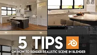 5 Tips on how to do Realistic Interior Design Rendering Using Blender only. :)