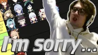 Zy0x “Who Would I Pull For” Tier List | Genshin Impact