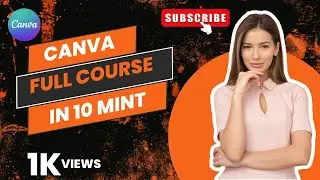 Learn Canva in just 10 mins 🚀 | Canva Tutorial Canva Full Course