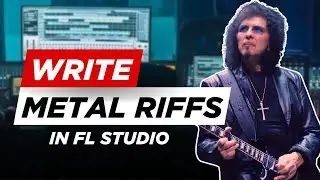 How to write Metal Riffs in FL Studio without a real guitar | Metal music tutorial