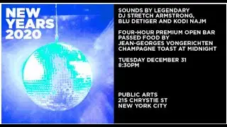 Public Hotel New Year's Eve 2020