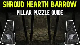 How to Solve the Pillar Puzzle in Shroud Hearth Barrow | Skyrim Puzzle Guide