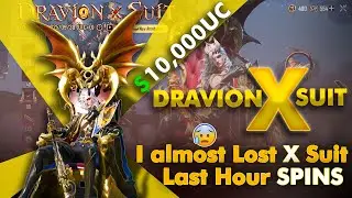 PUBG Mobile Dravion X-Suit | Last Hour Luck or Waste? $ 10,000 UC  #pubgmobile #pubg #esports