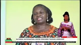THE NATIONAL MATHEMATICAL CENTER CONCLUDES 1-WEEK INTENSIVE TRAINING WORKSHOP IN PORT HARCOURT