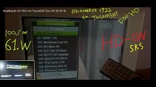 Atualização AZ-America s922 em TocomSAT Duo HD v02.059 (04/11/20)