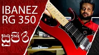 Ibanez RG 350 guitar review in Sinhala | Sinhala guitar review #ibanezrg #slunprofessional