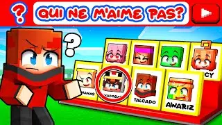 Quel YOUTUBER me DÉTESTE sur Minecraft ?
