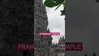 Beautifull Prambanan temple in Indonesia