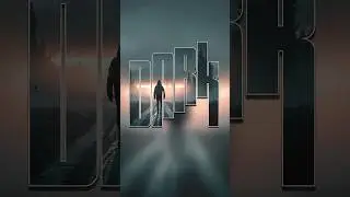 EASY Typography Effect in Photoshop Short video 
