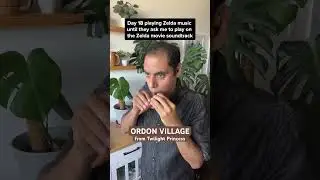 Ordon Village (from Twilight Princess) on Ocarina 🏠#ZeldaMovie