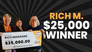 PCH Winner: Rich M. of PA Won $25,000.00!