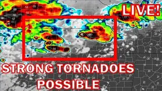 Strong Tornadoes Possible Across Ozarks This Evening! 03.06.22