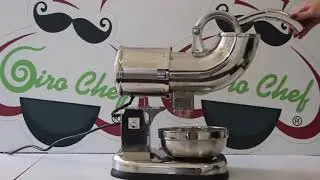 Cómo usar mi máquina de raspados Girochef