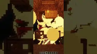 I pranked a villager #minecraft #minecraftshorts #minecraftpe