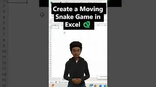 Create a moving snake 🐍 game in Excel 