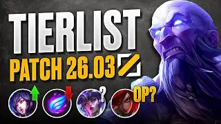 HUGE CHANGES!? Patch 26.03, Midlane TIERLIST - New Meta League of Legends