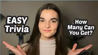 ASMR Name Any Valid Answer | 40 General Knowledge Trivia Questions