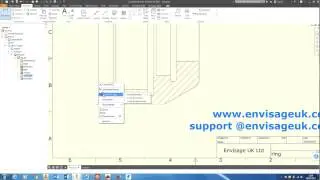 Autodesk Inventor drawings - foreshortened dimensions