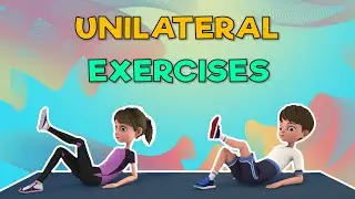UNILATERAL EXERCISES FOR KIDS | Kids Exercise