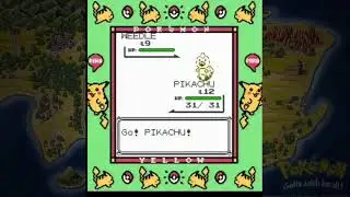 Pokemon yellow pikachu sound