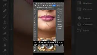 Add Gloss Effect on Lipstick | PHOTOSHOP TRICKS | 30 Seconds #shorts #shortvideo