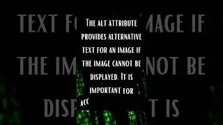 ALT Attribute in HTML 
