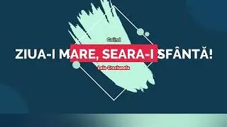 Ziua-i mare, seara-i sfântă (colind)