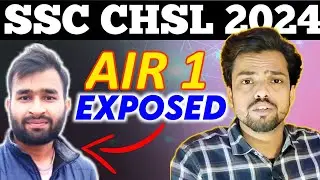 SSC CHSL AIR 1 🔥 | ROHIT CHADHAR EXPOSED! 😲 | TOPPER'S TRUTH