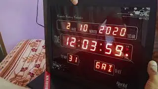 How To Set Time On Electrical Ajanta Wall Watch 🤔