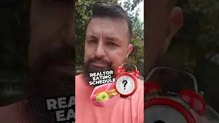 Realtors have the weirdest eating schedules.
