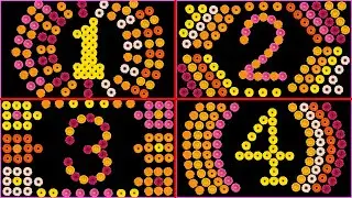 Color Ball Counting | Learn Numbers 1-10 with Color Balls | colors balls (Learning Video)| Part-2